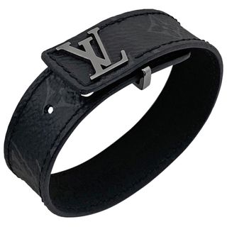 ルイヴィトン(LOUIS VUITTON)のルイ・ヴィトン  ブラスレ LVスリム モノグラムエクリプス 【中古】(ブレスレット)