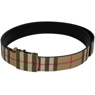 バーバリー(BURBERRY)のバーバリー チェック柄 ベルト レディース 【中古】(ベルト)