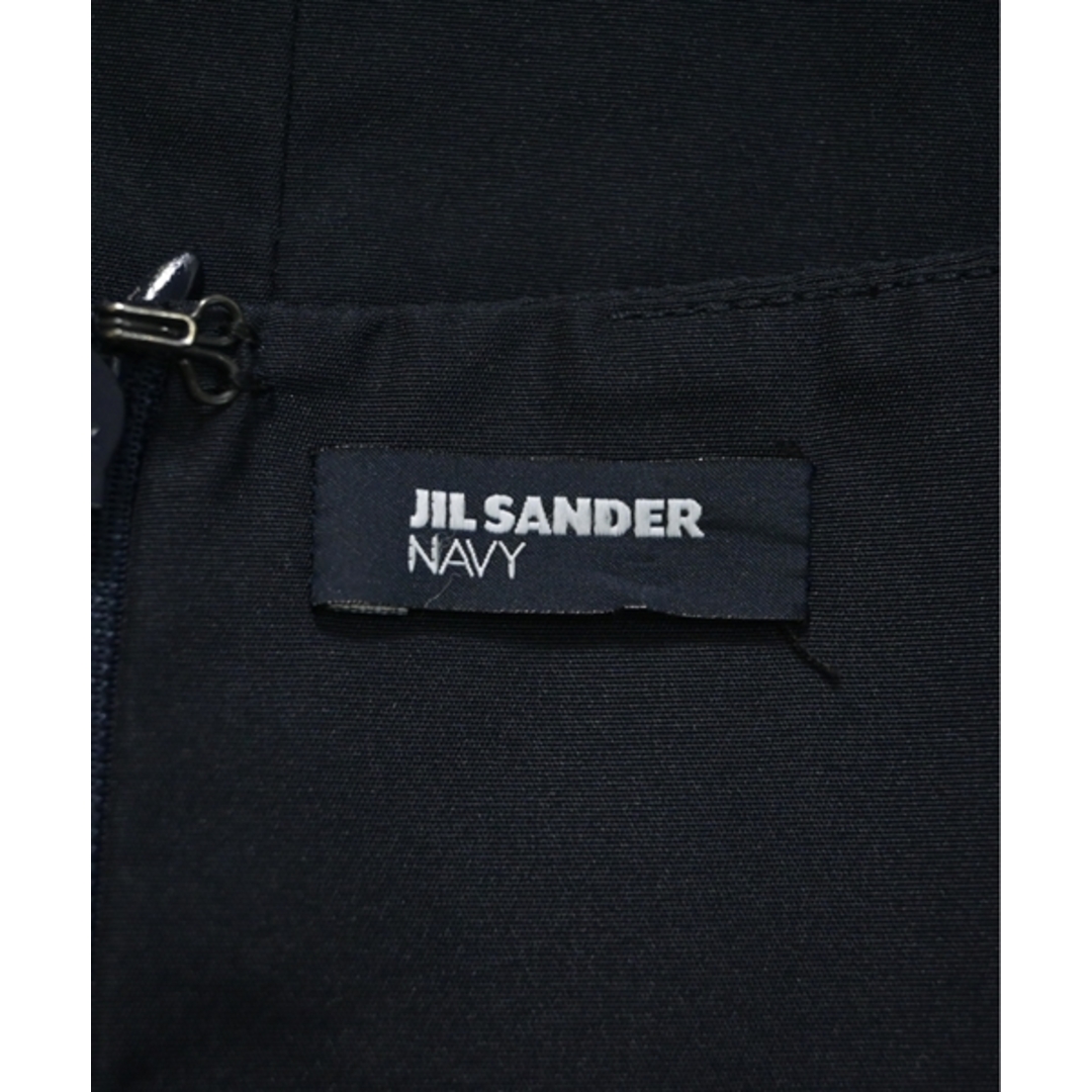 JIL SANDER NAVY(ジルサンダーネイビー)のJIL SANDER NAVY ひざ丈スカート 32(XXS位) 紺 【古着】【中古】 レディースのスカート(ひざ丈スカート)の商品写真