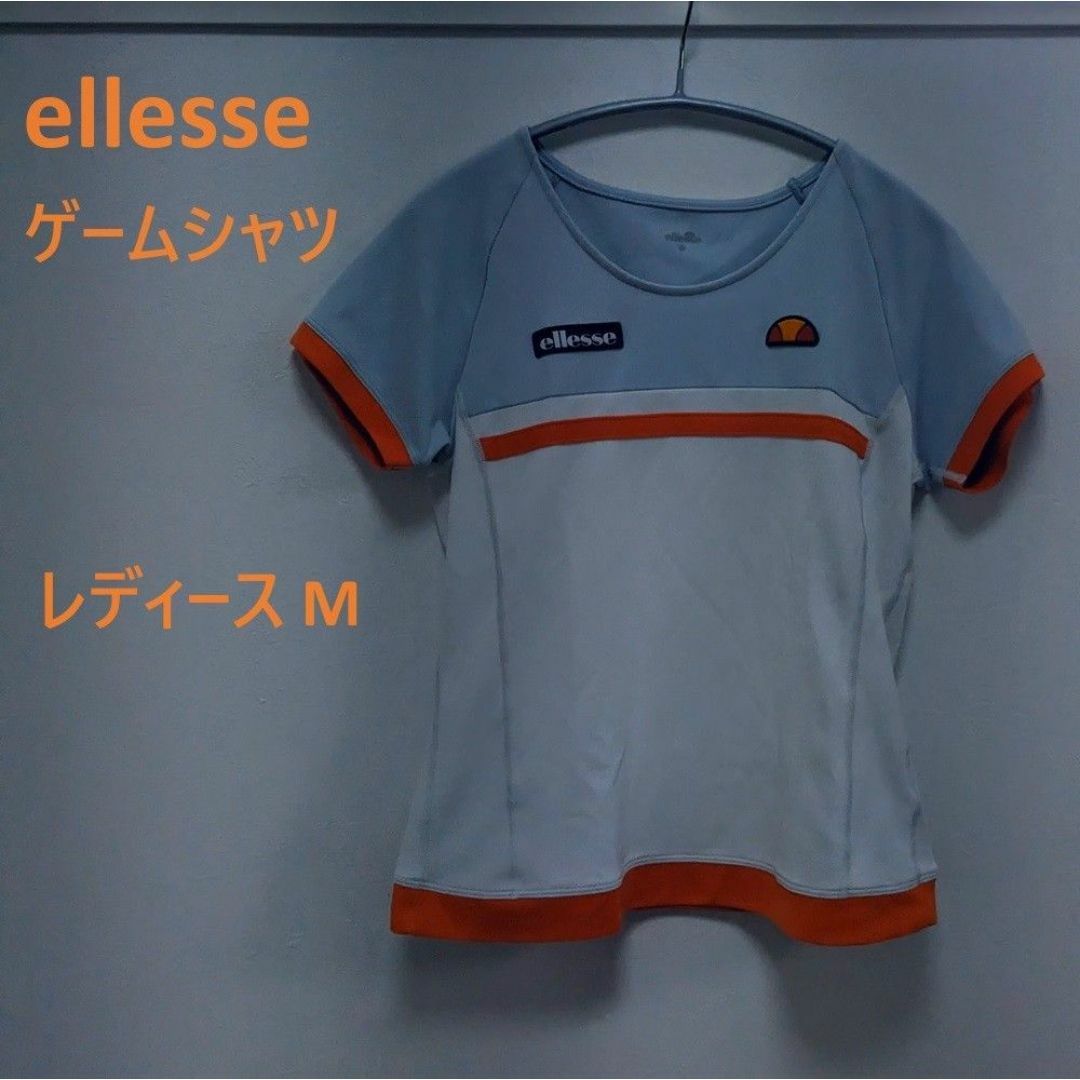 ellesse(エレッセ)のエレッセ テニスウェア ゲームシャツ レディースM スポーツ/アウトドアのテニス(ウェア)の商品写真