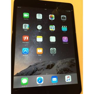 アップル(Apple)の美品 ipad mini Wi-Fiモデル 16GB ブラック 付属品有(タブレット)