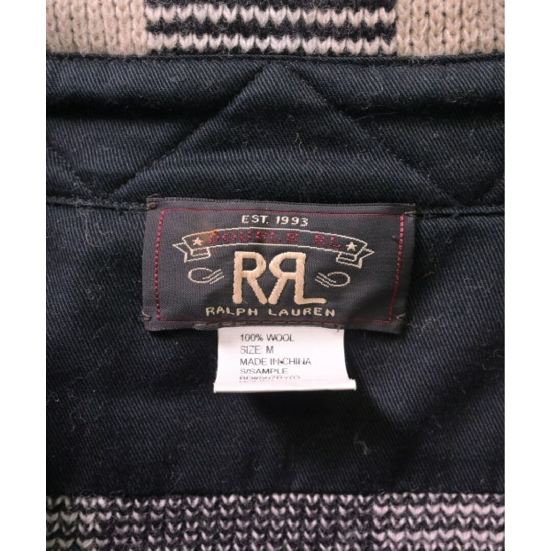 RRL(ダブルアールエル)のRRL ダブルアールエル カジュアルシャツ M 黒x白(チェック) 【古着】【中古】 メンズのトップス(シャツ)の商品写真