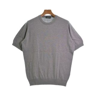 JOHN SMEDLEY ジョンスメドレー ニット・セーター L グレー 【古着】【中古】