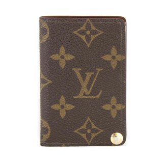 ルイヴィトン(LOUIS VUITTON)の『USED』 LOUIS VUITTON ルイ・ヴィトン ポルトカルトクレディ プレッシオン M60937 カードケース モノグラムキャンバス ブラウン【中古】(パスケース/IDカードホルダー)