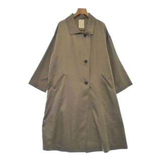 カージュ(Khaju)のkhaju カージュ ステンカラーコート F 茶 【古着】【中古】(その他)