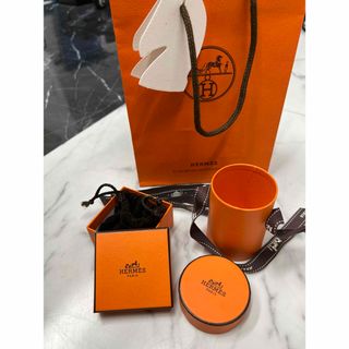 Hermes - HERMES  エルメス　空箱　スカーフ箱　スカーフリング　ギフト　ショッパー