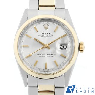 ロレックス(ROLEX)のロレックス デイトジャスト 1600 シルバー バー 3列 オイスターブレス 26番 メンズ アンティーク 腕時計(腕時計(アナログ))