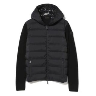 モンクレール(MONCLER)の2021AW MONCLER ニットダウン ブラック XL(ダウンジャケット)