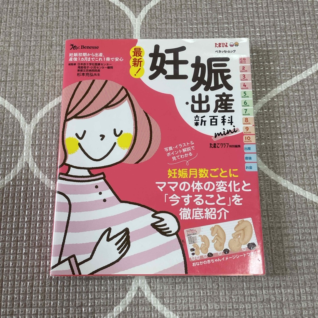 最新！妊娠・出産新百科ｍｉｎｉ エンタメ/ホビーの雑誌(結婚/出産/子育て)の商品写真