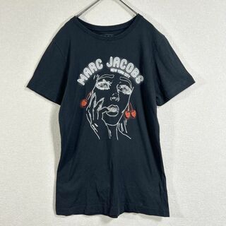 マークジェイコブス(MARC JACOBS)のマークジェイコブス　ロゴTシャツ  Mサイズ　ブラック ♩(Tシャツ(半袖/袖なし))