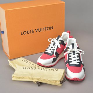 ルイヴィトン(LOUIS VUITTON)の未使用◇ルイヴィトン ランアウェイ・ライン スニーカー 24cm ピンク レザー(スニーカー)