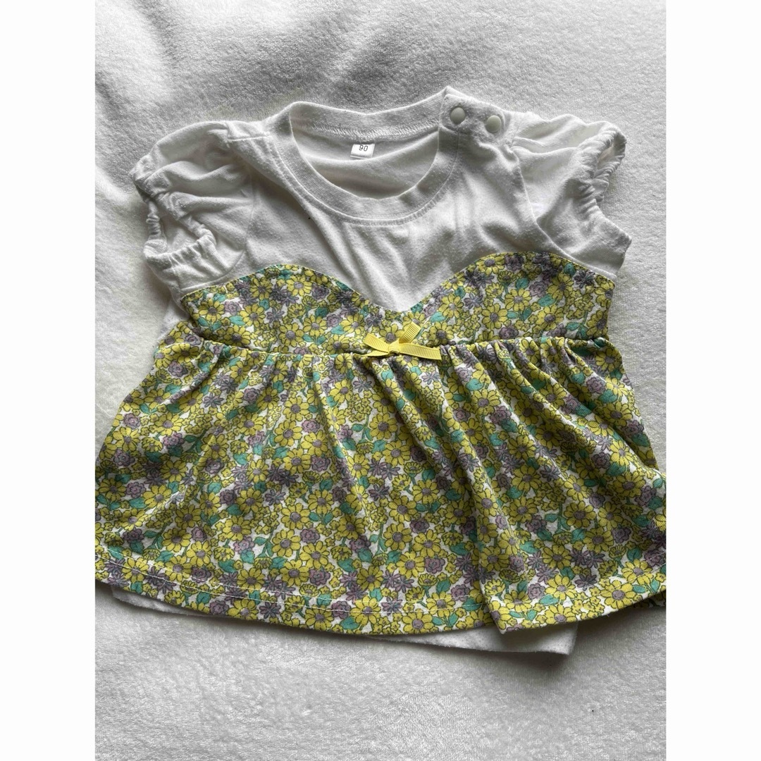 女の子　夏服　90 まとめ売り　 キッズ/ベビー/マタニティのキッズ服女の子用(90cm~)(Tシャツ/カットソー)の商品写真