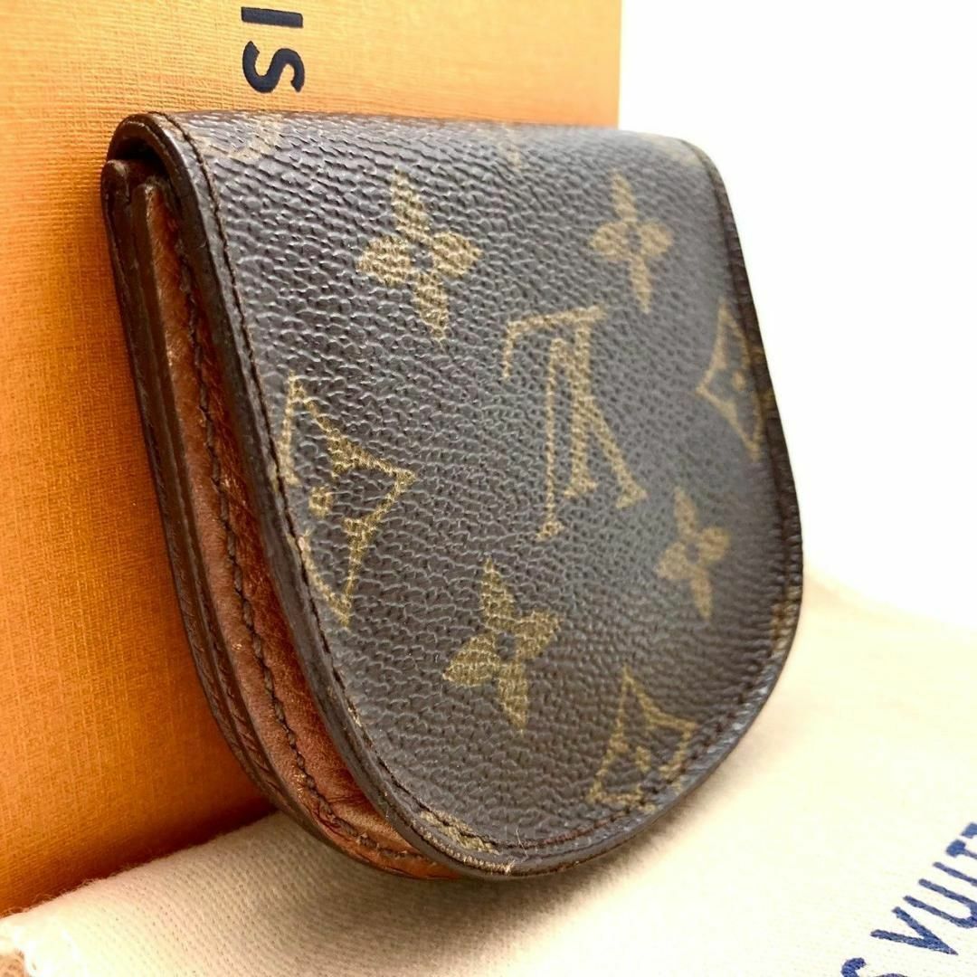 LOUIS VUITTON(ルイヴィトン)のルイヴィトン ポルトモネ グゼ モノグラム エベヌ コインケース 60423 レディースのファッション小物(コインケース)の商品写真