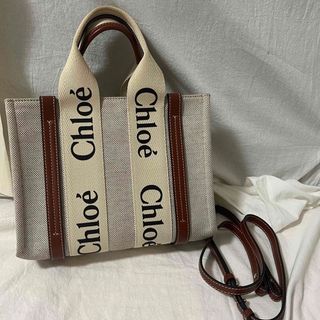 クロエ(Chloe)のChloe クロエ  woodyスモールトートバッグ (トートバッグ)