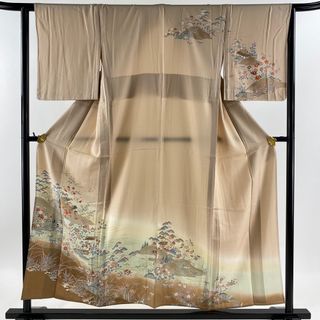 訪問着 身丈152.5cm 裄丈63.5cm 正絹 美品 秀品 【中古】(着物)