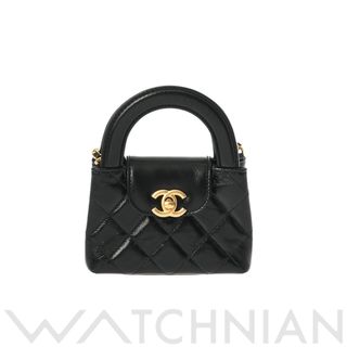 シャネル(CHANEL)の新品 シャネル CHANEL AP3435 ランダム品番 レディース ショルダーバッグ ブラック /ゴールド金具 エイジドカーフスキン(ショルダーバッグ)