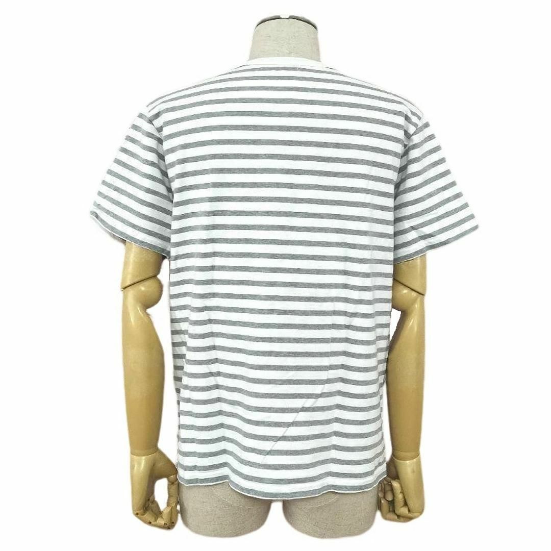 【XL(4)】AUG ク・ラッチ メンズ ボーダー Tシャツ 半袖 オシャレ メンズのトップス(Tシャツ/カットソー(半袖/袖なし))の商品写真