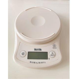 タニタ(TANITA)のタニタ デジタルクッキングスケール ホワイト KD-812-WH(1台)(調理道具/製菓道具)