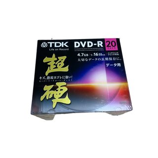 TDK 録画用DVD-R 16倍速対応「超硬」シリーズ 20枚パック(その他)