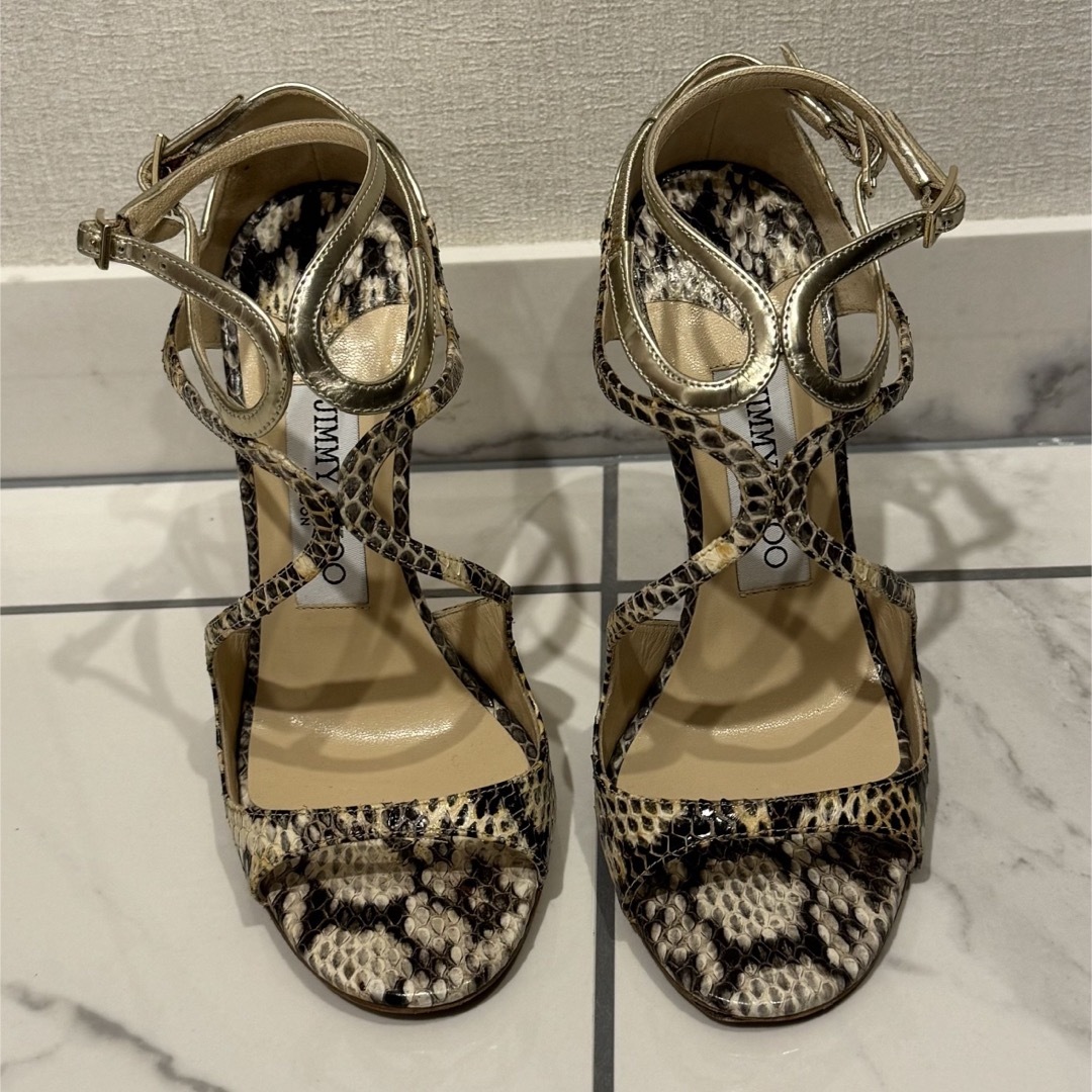 JIMMY CHOO(ジミーチュウ)のジミーチュウ　サンダル　34サイズ レディースの靴/シューズ(サンダル)の商品写真