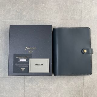 ファイロファックス(Filofax)のFILOFAX 100周年 センテニアル システム手帳 A5 チャコール(手帳)