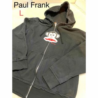 ポールフランク(Paul Frank)のポールフランク パーカー ジップパーカー ブラック L(パーカー)