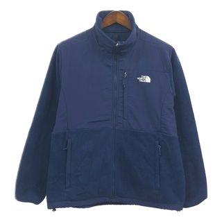 ザノースフェイス(THE NORTH FACE)のTHE NORTH FACE ノースフェイス Denali デナリ フリースジャケット POLARTEC アウトドア ネイビー (レディース XL) 中古 古着 Q4062(その他)