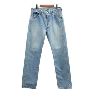 リーバイス(Levi's)の90年代 Levi's リーバイス 501 デニムパンツ アメカジ ライトブルー (メンズ W33 L32) 中古 古着 Q4081(デニム/ジーンズ)