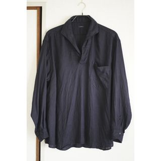 COMOLI - 23SS COMOLI リネンツイル スキッパーシャツ size2