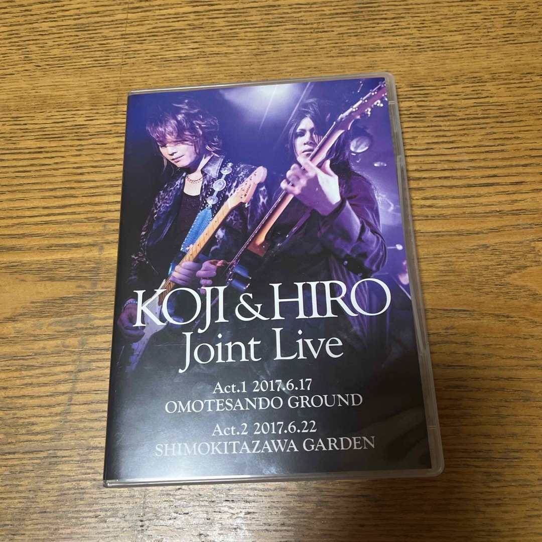 KOJI&HIRO Joint Live エンタメ/ホビーのDVD/ブルーレイ(ミュージック)の商品写真