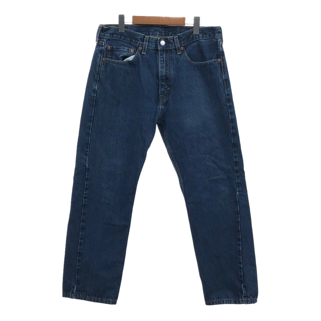 Levi's(リーバイス)のLevi's リーバイス 505 デニムパンツ アメカジ ブルー (メンズ W34 L29) 中古 古着 Q4106 メンズのパンツ(デニム/ジーンズ)の商品写真