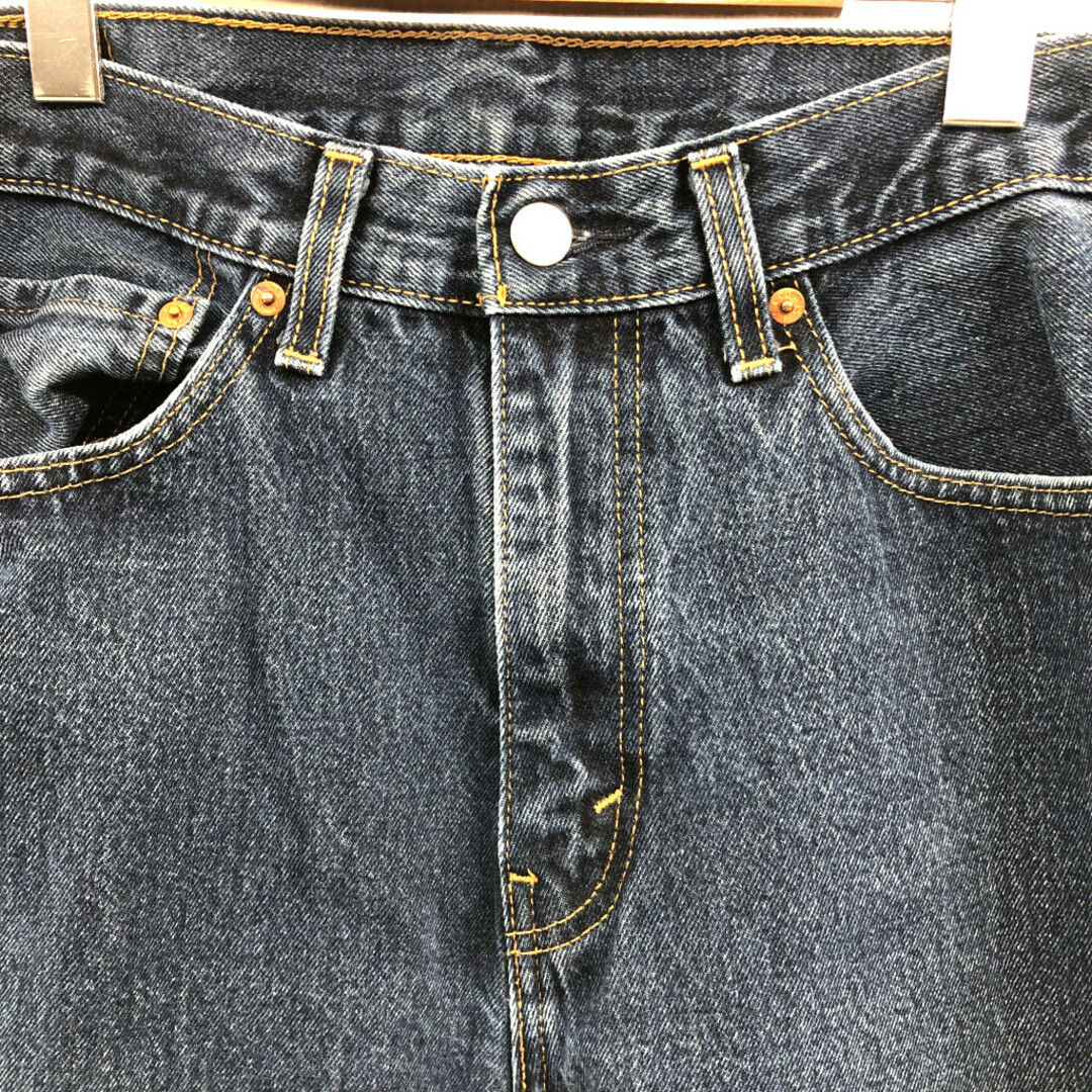 Levi's(リーバイス)のLevi's リーバイス 505 デニムパンツ アメカジ ブルー (メンズ W34 L29) 中古 古着 Q4106 メンズのパンツ(デニム/ジーンズ)の商品写真