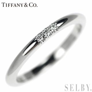 ティファニー(Tiffany & Co.)のティファニー Pt950 ダイヤモンド リング クラシックバンド (リング(指輪))