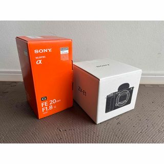 ソニー(SONY)のSONY カメラZV-E1  FE20mmF1.8G レンズセット(ミラーレス一眼)