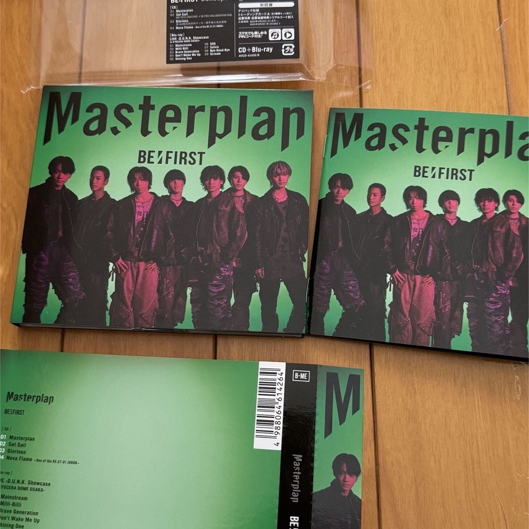BE:FIRST(ビーファースト)のBEFIRST Masterplan CD +Blu-ray LIVE盤　初回 エンタメ/ホビーのDVD/ブルーレイ(ミュージック)の商品写真