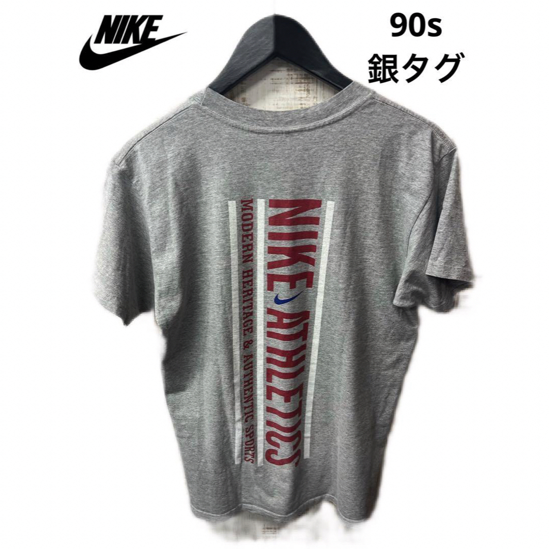 NIKE(ナイキ)の90s NIKE ナイキ　銀タグ　Tシャツ　プリント　半袖　tee メンズのトップス(Tシャツ/カットソー(半袖/袖なし))の商品写真