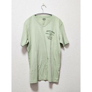 ユニクロ(UNIQLO)の激レア UNIQLO ペリカン UT Tシャツ  L きみどり 半袖 送料無料(Tシャツ/カットソー(半袖/袖なし))