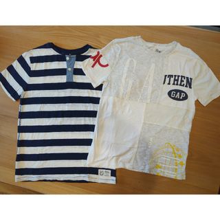 ギャップキッズ(GAP Kids)のGAP KIDS　シャツ2枚セット　140.150センチ(Tシャツ/カットソー)