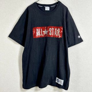 コンバース(CONVERSE)のコンバース CONVERSE ロゴT  Mサイズ ブラック ♩(Tシャツ(半袖/袖なし))