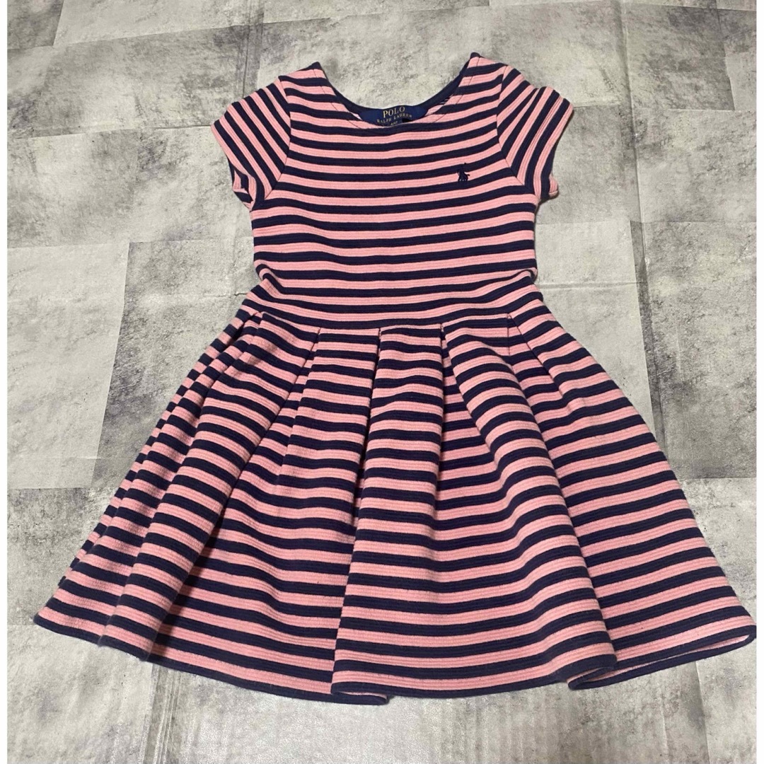 Ralph Lauren(ラルフローレン)のラルフローレン　キッズワンピース　サイズ４／４Ｔ キッズ/ベビー/マタニティのキッズ服女の子用(90cm~)(ワンピース)の商品写真