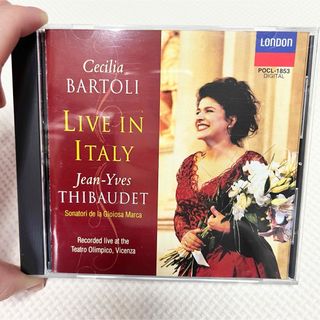 チェチーリア・バルトリ ライヴ・イン・イタリーティボーデ　CD(クラシック)