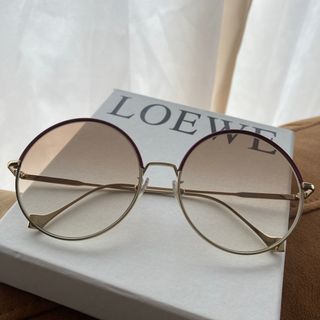 LOEWE - LOEWE サングラス　ラウンドLW40008U 32F 58◻︎17 140