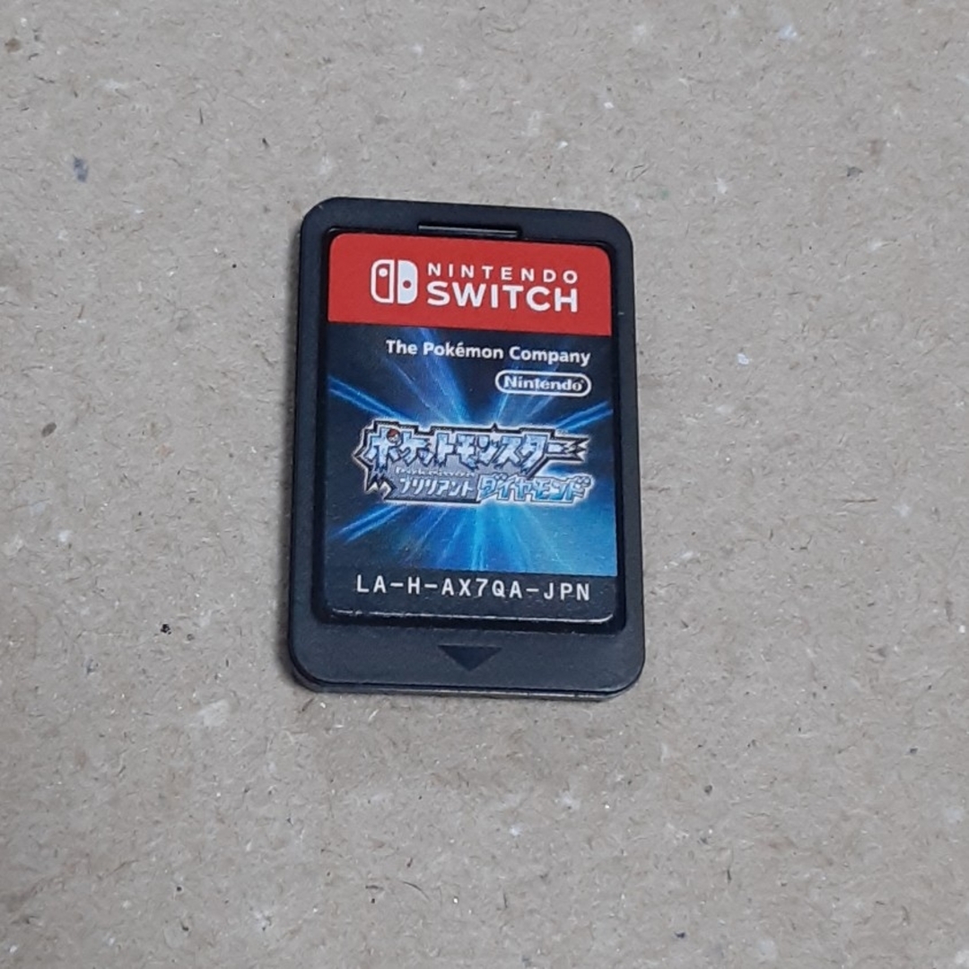 Nintendo Switch(ニンテンドースイッチ)のスイッチ　ポケットモンスター　ブリリアントダイヤモンド　カセットのみ エンタメ/ホビーのゲームソフト/ゲーム機本体(家庭用ゲームソフト)の商品写真