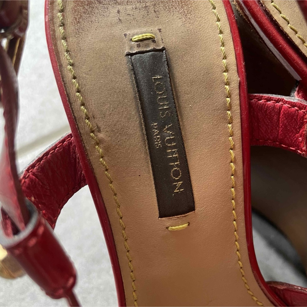 LOUIS VUITTON(ルイヴィトン)のLOUIS VUITTON モノグラム ウェッジサンダル レディースの靴/シューズ(サンダル)の商品写真