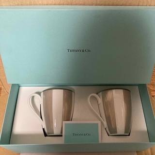 ティファニー(Tiffany & Co.)のティファニー　パラジウム　マグカップ　２個　(グラス/カップ)