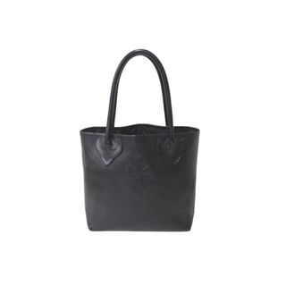 CHROME HEARTS クロムハーツ FSトート トートバッグ クロスパッチ ブラック シルバー金具 美品 中古 62662