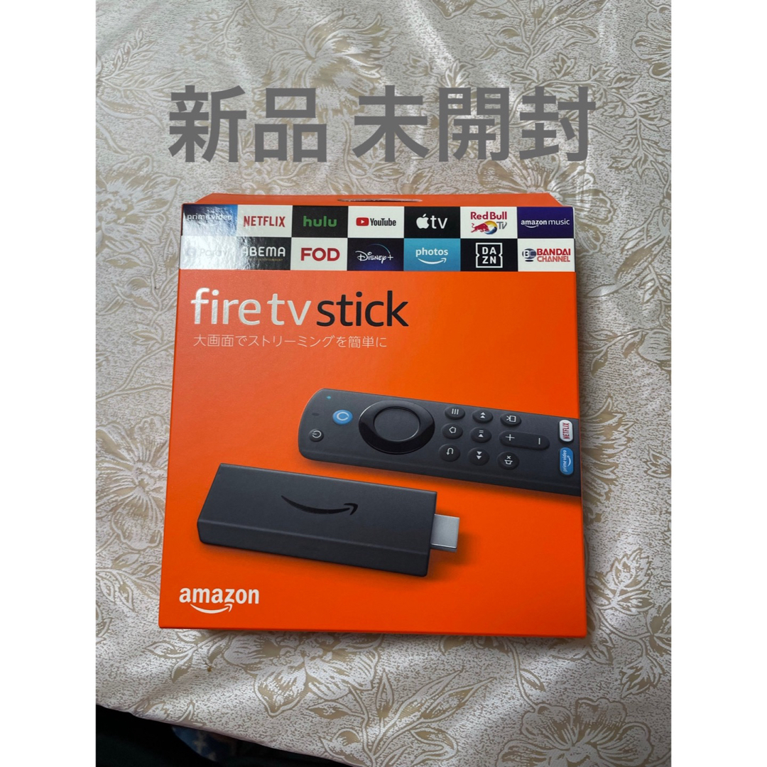 Amazon(アマゾン)の【新品未開封】Amazon Fire TV Stick 音声認識 第3世代 スマホ/家電/カメラのテレビ/映像機器(その他)の商品写真