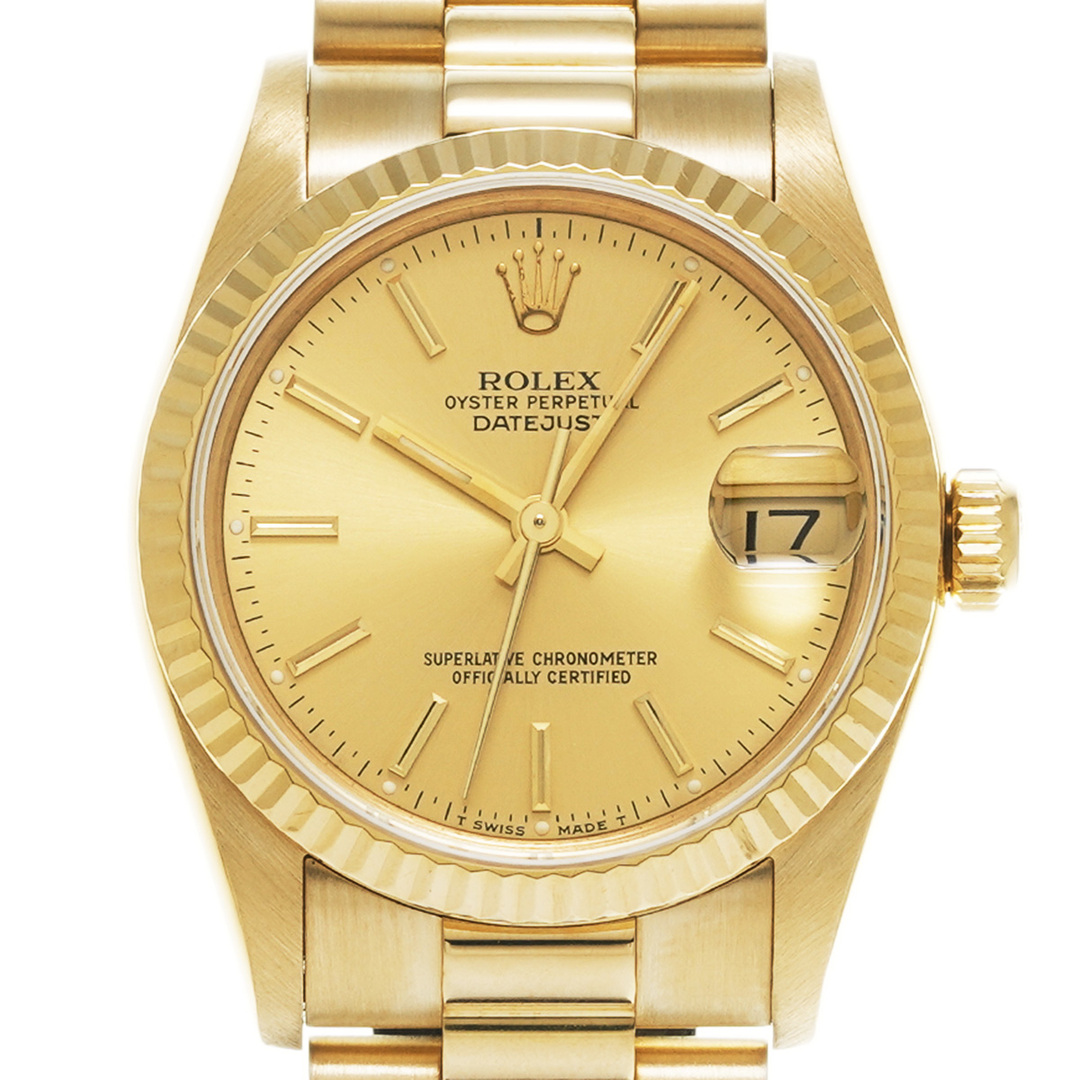 ROLEX(ロレックス)の中古 ロレックス ROLEX 68278 E番(1991年頃製造) シャンパン ユニセックス 腕時計 レディースのファッション小物(腕時計)の商品写真