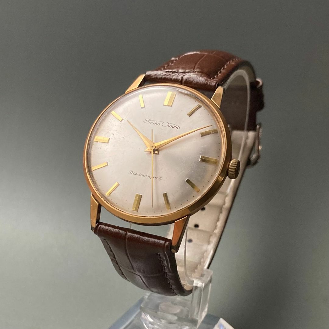 SEIKO(セイコー)の【動作品】セイコー クラウン アンティーク 腕時計 1966年 手巻き メンズ  メンズの時計(腕時計(アナログ))の商品写真