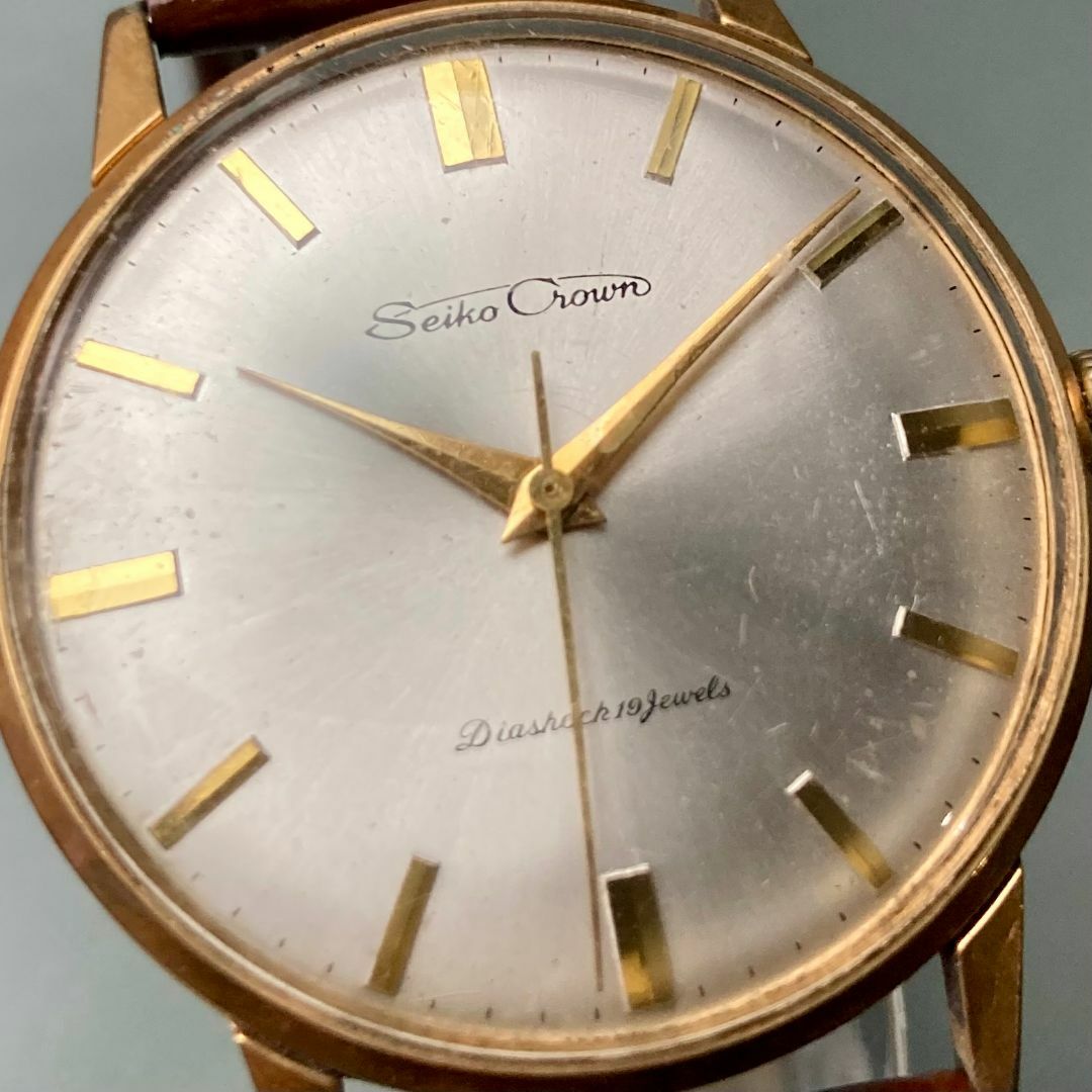 SEIKO(セイコー)の【動作品】セイコー クラウン アンティーク 腕時計 1966年 手巻き メンズ  メンズの時計(腕時計(アナログ))の商品写真